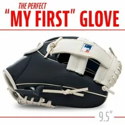 Franklin MLB Yankees Tee Ball Glove - 9.5" -Wilson Sales Store 76099f10 phase1 dims