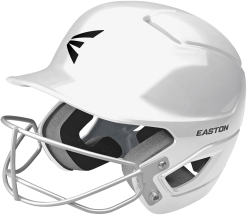 Easton Alpha Fastpitch Softball Gloss Batter's Helmet -Wilson Sales Store AlphaSoftballHelmetWhite