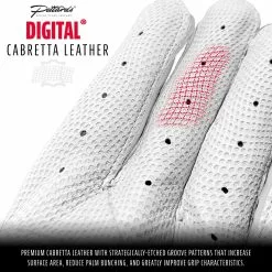 Franklin CFX Pro Full Color Chrome Youth Batting Gloves -Wilson Sales Store CFXWhiteYouth1