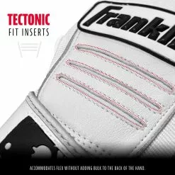 Franklin CFX Pro Full Color Chrome Youth Batting Gloves -Wilson Sales Store CFXWhiteYouth2