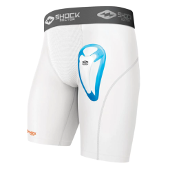 Shock Doctor Core Compression Short With Bio-Flex Cup 6 Shock Doctor Core Compression Short With Bio-Flex Cup -Wilson Sales Store CORECOMPRESSIONSHORTWITHBIO FLEXCUPBOYSXL