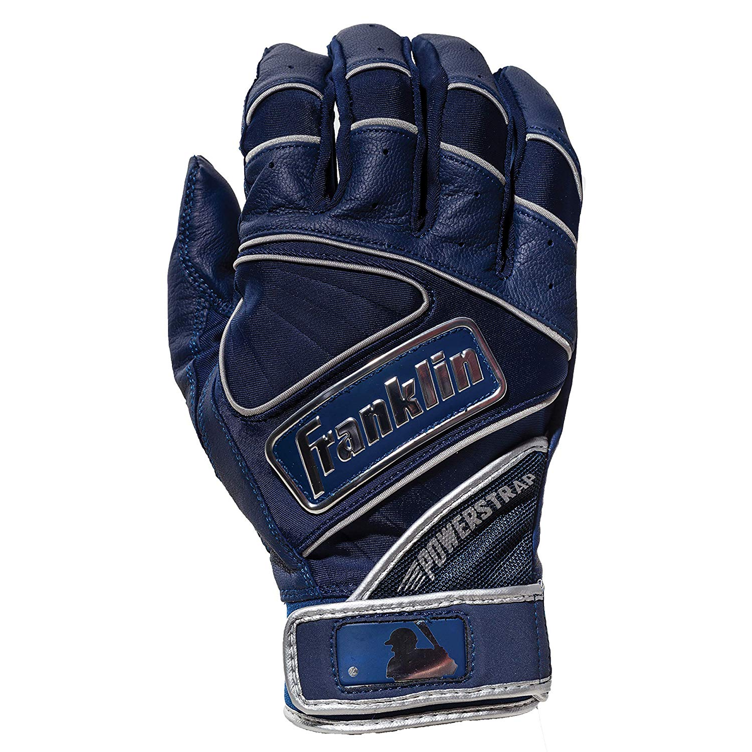 Franklin Powerstrap Chrome Adult Batting Gloves 3 Franklin Powerstrap Chrome Adult Batting Gloves - Image 3