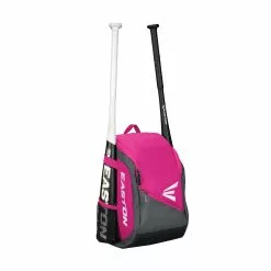 Easton Game Ready Youth Backpack -Wilson Sales Store GAMEREADYYOUTH CHARCOALPINK