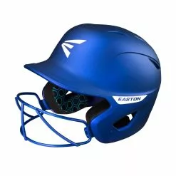Easton Ghost Matte Fastpitch Batter's Helmet With Mask -Wilson Sales Store GHOSTMATTE ROYAL