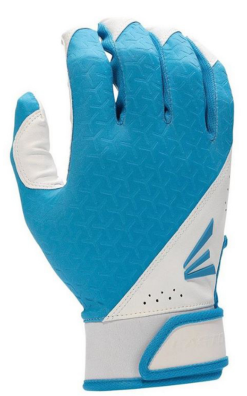 Easton Fundamental Fastpitch Softball Batting Gloves -Wilson Sales Store GIRLS FUNDAMENTAL BATTING GLOVES COLUMBIA BLUE