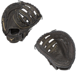 Mizuno MVP Prime Softball 1st Base Mitt - 13" -Wilson Sales Store MVPPrimeFastpitch1stBaseMittBlack