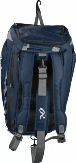 Rawlings Mach Hyrbid Duffle Bag/Backpack 33 Rawlings Mach Hyrbid Duffle Bag/Backpack -Wilson Sales Store MachDuffleNavy4