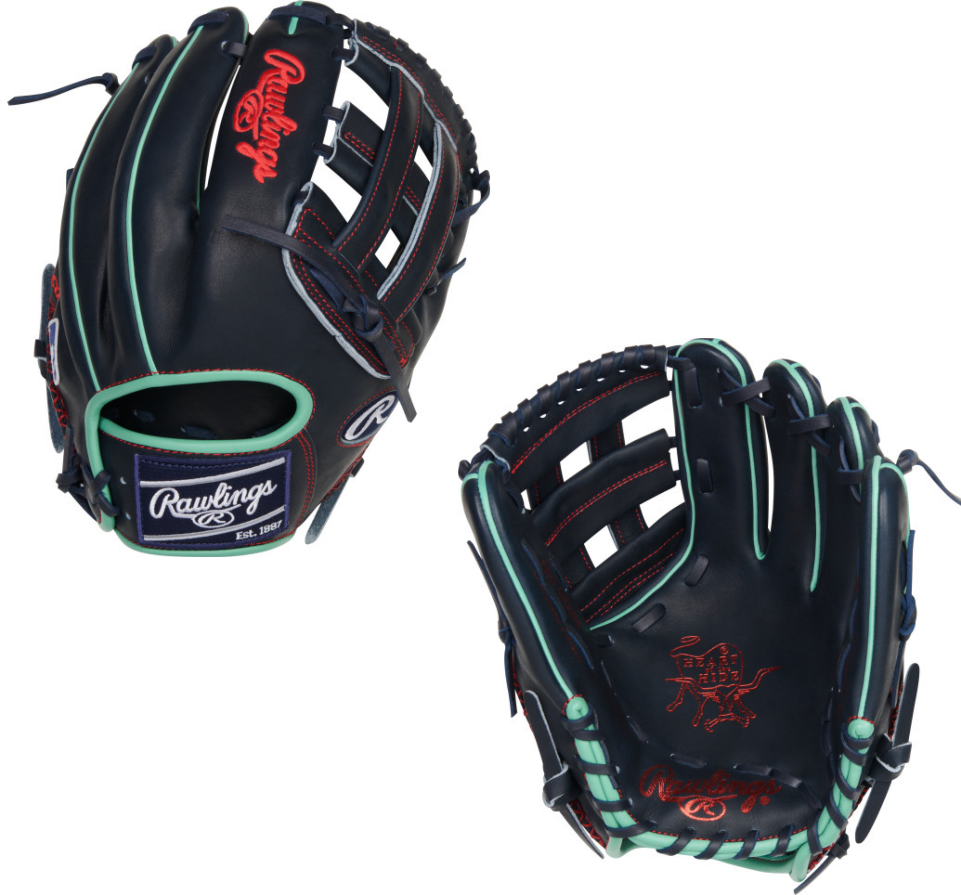Rawlings 2023 Color Sync 6.0 Heart Of The Hide PRONA28NM Infield Glove - 12" 1 Rawlings 2023 Color Sync 6.0 Heart Of The Hide PRONA28NM Infield Glove - 12"