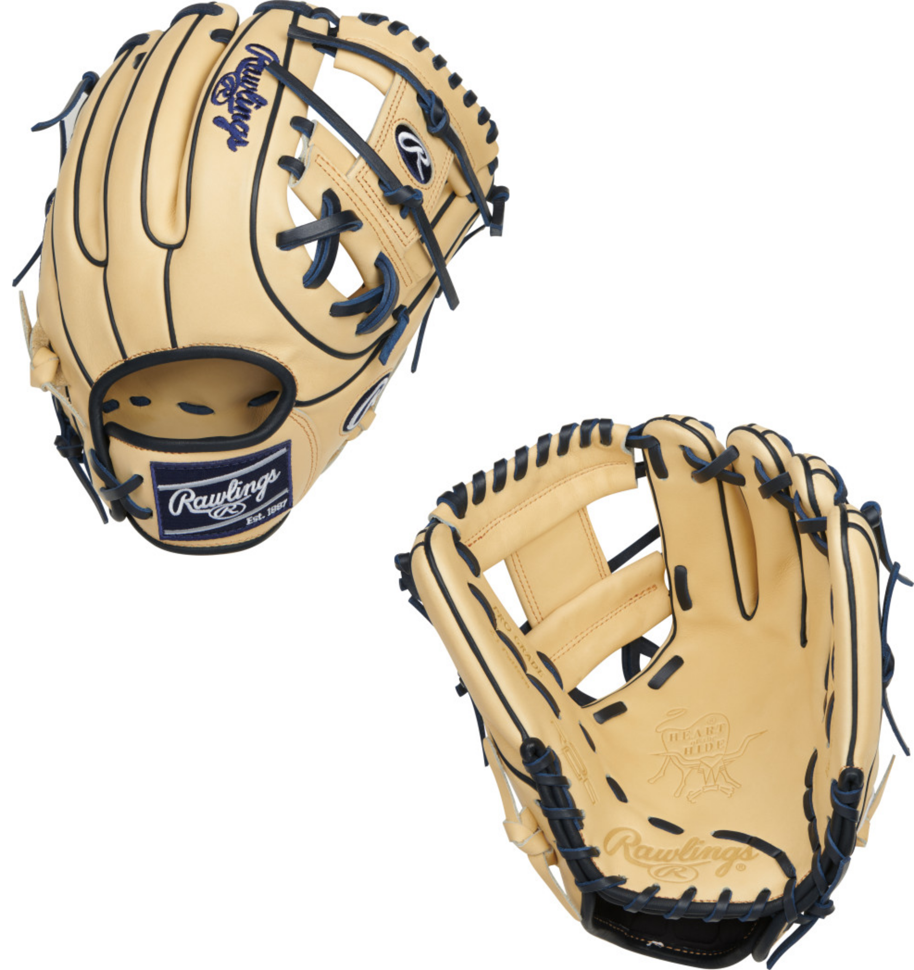 Rawlings Heart Of The Hide R2G Contour Fit PROR234U-2C Infield Glove - 11.5" 1 Rawlings Heart Of The Hide R2G Contour Fit PROR234U-2C Infield Glove - 11.5"