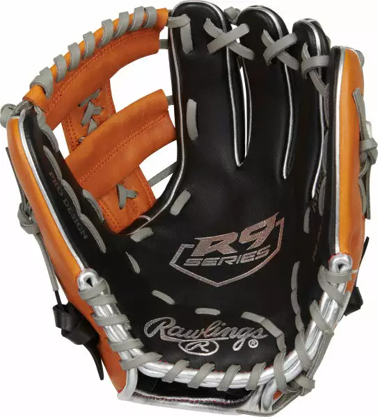 Rawlings R9 Youth ContoUR R9110U-19BT Baseball Glove - 11" 3 Rawlings R9 Youth ContoUR R9110U-19BT Baseball Glove - 11" - Image 3