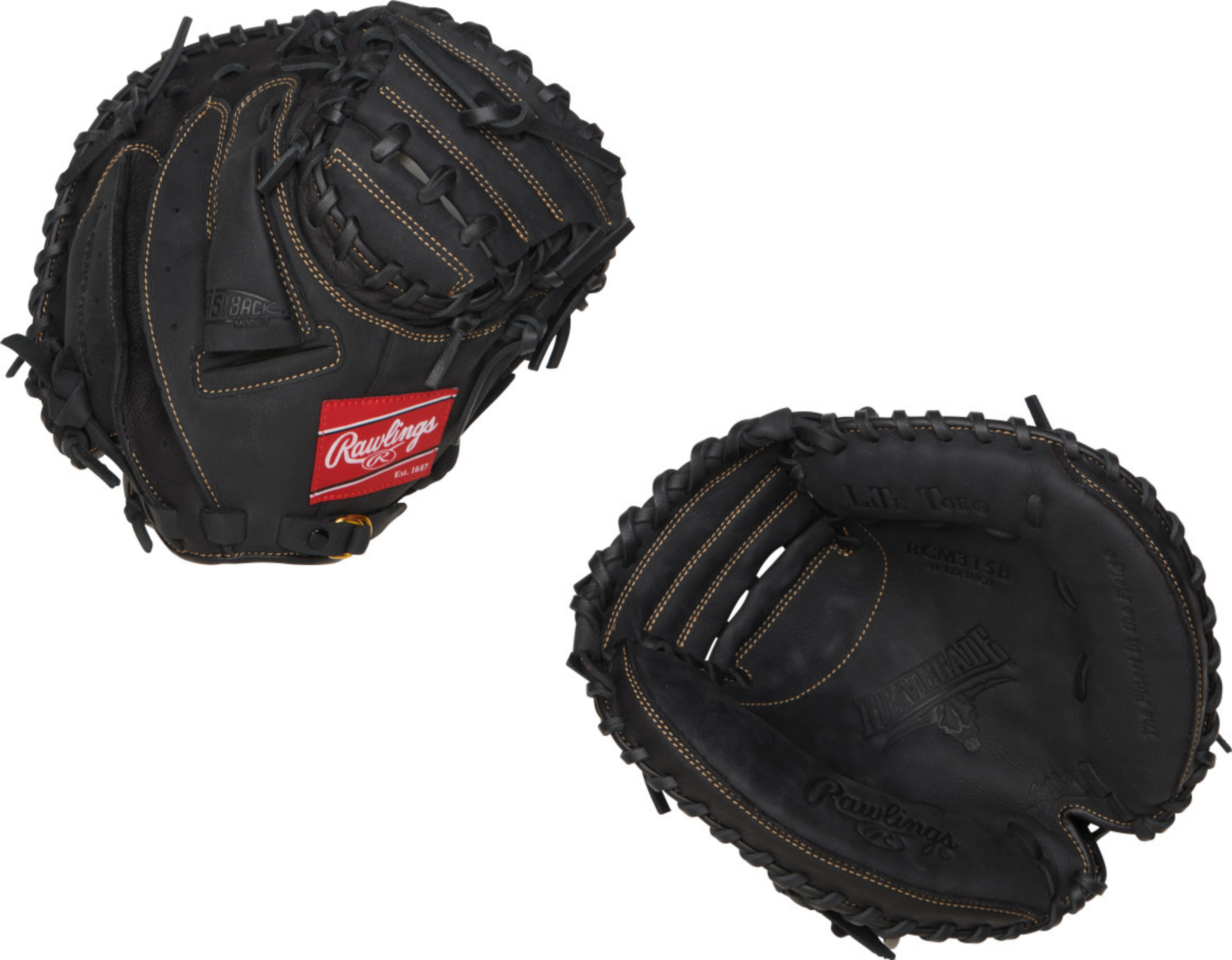 Rawlings RCM315B Youth Renegade Catcher's Mitt - 31.5" 1 Rawlings RCM315B Youth Renegade Catcher's Mitt - 31.5"