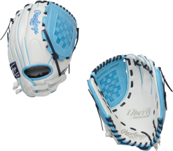 Rawlings Liberty Advanced Color Series RLA120-3WCBN Fastpitch Softball Glove - 12"