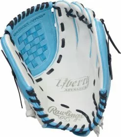 Rawlings Liberty Advanced Color Series RLA120-3WCBN Fastpitch Softball Glove - 12" -Wilson Sales Store RLA120 3WCBN2
