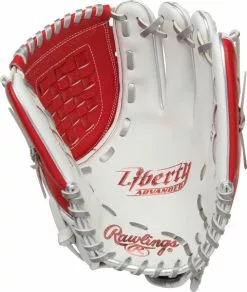 Rawlings Liberty Advanced Color Series RLA120-3WSP Fastpitch Softball Glove - 12" -Wilson Sales Store RLA120 3WSP2