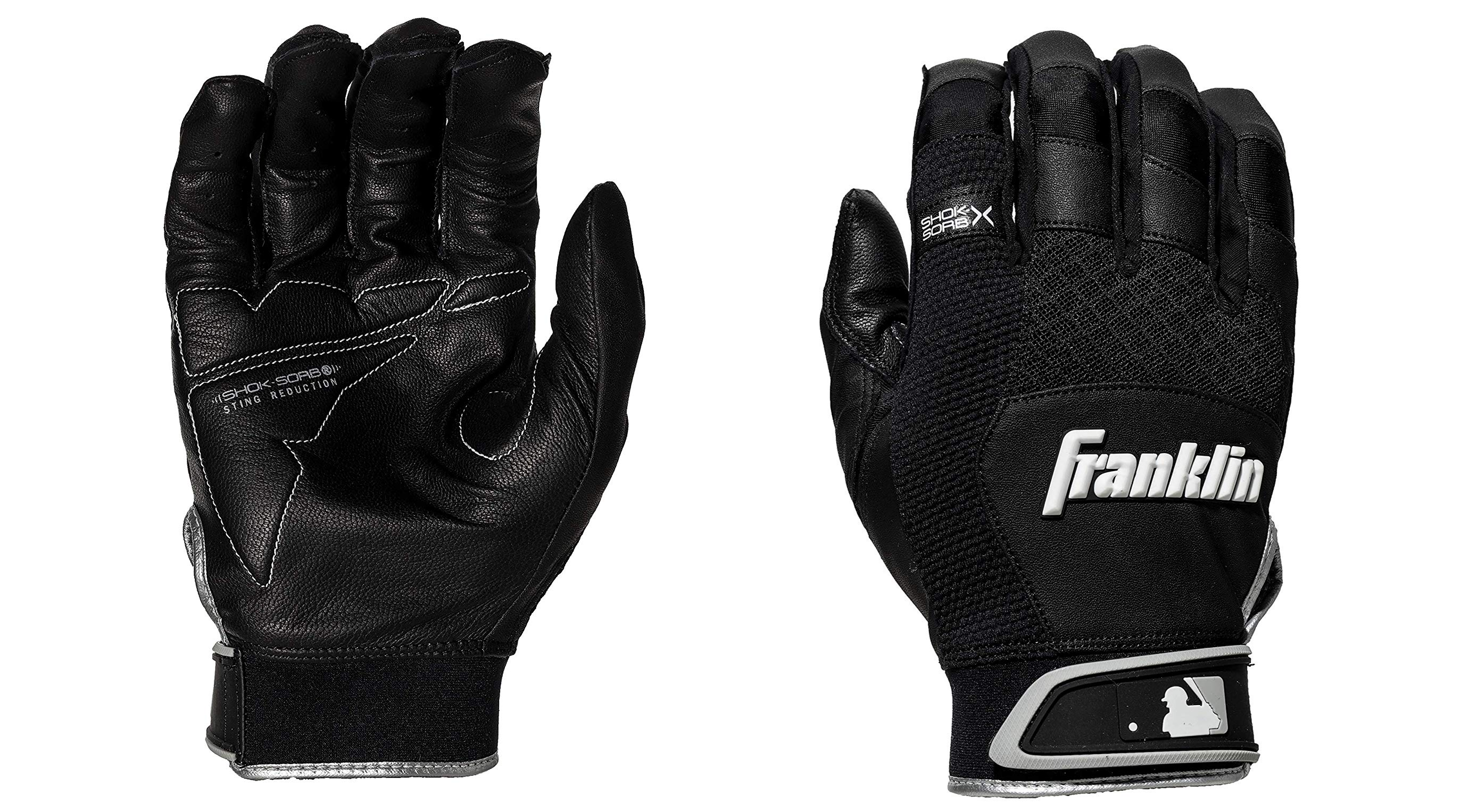 Franklin SHOK-SORB® X Youth Batting Gloves 2 Franklin SHOK-SORB® X Youth Batting Gloves - Image 2