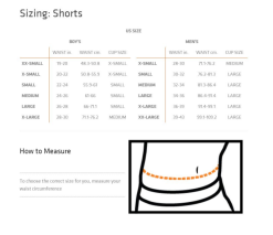Shock Doctor White Compression Short With AirCore Hard Cup - Mens -Wilson Sales Store Short size chart