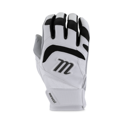Marucci Adult Signature Batting Gloves -Wilson Sales Store SignatureWhite Black