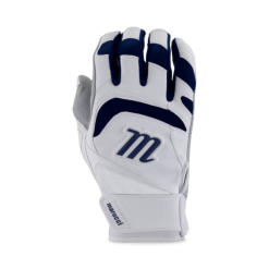 Marucci Adult Signature Batting Gloves -Wilson Sales Store SignatureWhite Navy