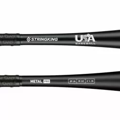 StringKing Metal Pro USA Baseball Bat 2 5/8" (-10) -Wilson Sales Store StringKing Baseball Metal Pro USABat Bat 29 Inch Close Up