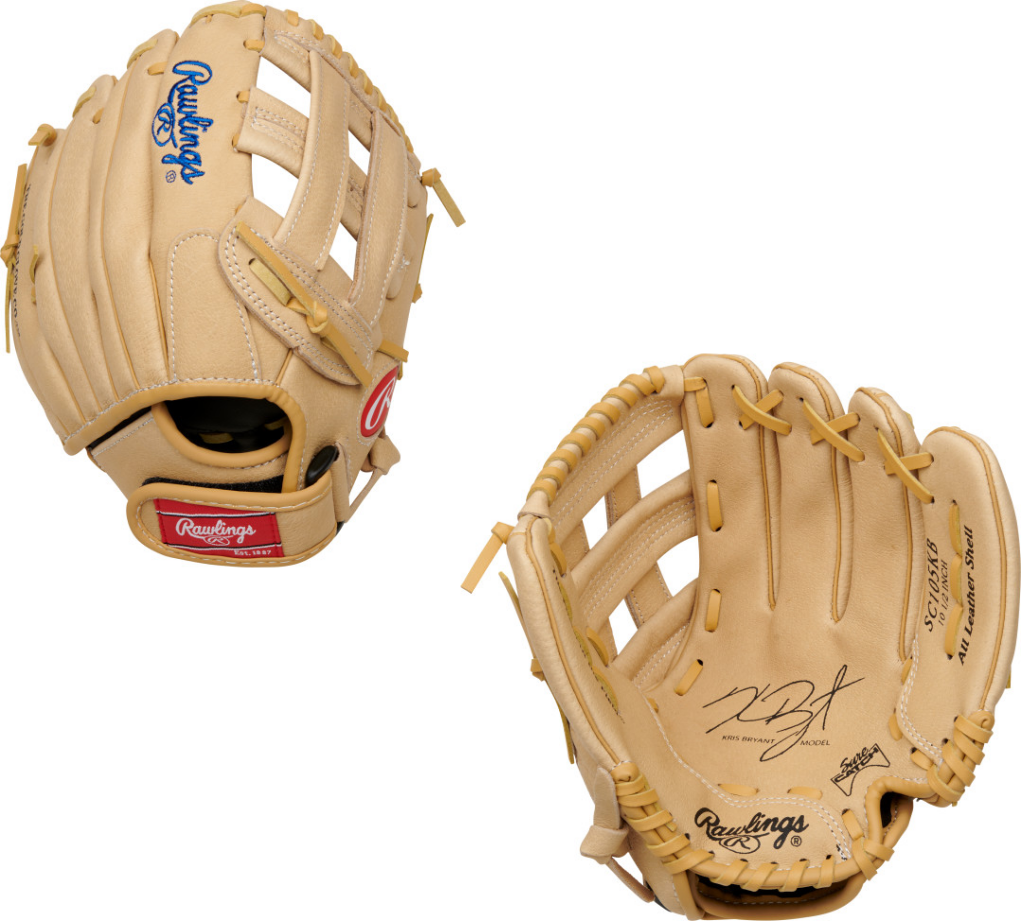 Rawlings Sure Catch Kris Bryant Youth Model Baseball Glove - 10.5" 1 Rawlings Sure Catch Kris Bryant Youth Model Baseball Glove - 10.5"