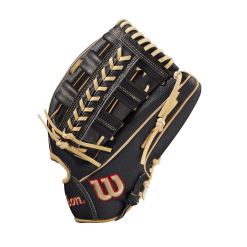 Wilson A2000 1800SS SuperSkin Outfield Baseball Glove - 12.75" -Wilson Sales Store WBW100102 2 A2000 OF 1800SS 1275 BlackSS Black Blonde