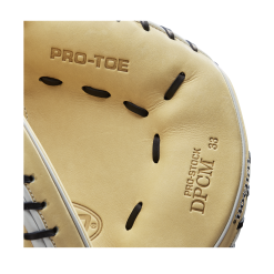 Wilson A2000 DPCM Baseball Catchers Mitt - 33" -Wilson Sales Store WBW100115 6 A2000 C DPCM 33 Blonde