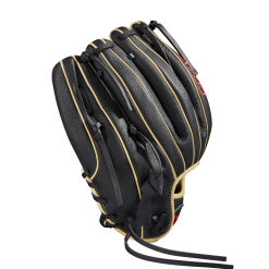 Wilson A700 Infield Baseball Glove - 11.5" -Wilson Sales Store WBW100126 3 A700 115 Black Blonde