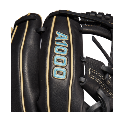 Wilson A1000 DP15 Infield Baseball Glove - 11.5" 14 Wilson A1000 DP15 Infield Baseball Glove - 11.5" -Wilson Sales Store WBW100133 5 A1000 DP15 IF 115 Blue Black Blonde