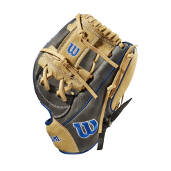 Wilson A1000 1787 Infield Baseball Glove - 11.75" -Wilson Sales Store WBW100135 2 A1000 1787 IF 1175 Grey Blonde RoyalBlue