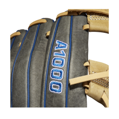 Wilson A1000 1787 Infield Baseball Glove - 11.75" -Wilson Sales Store WBW100135 5 A1000 1787 IF 1175 Grey Blonde RoyalBlue