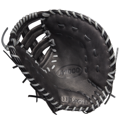 Wilson A1000 1620 First Base Baseball Mitt - 12.5" 8 Wilson A1000 1620 First Base Baseball Mitt - 12.5" -Wilson Sales Store WBW100141 1 A1000 1620 1B 125 Grey Black