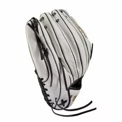 Wilson A1000 V125 Pitcher/Outfield Fastpitch Glove - 12.5" -Wilson Sales Store WBW100182 3 A1000 FP V125 OF 125 White Black.png.high res