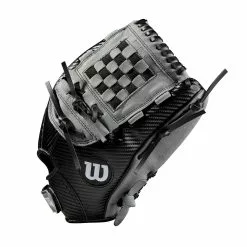 Wilson A360 Utility Baseball Glove - 12.5" -Wilson Sales Store WBW100189 2 A360 Baseball 125 Black Grey.png.high res