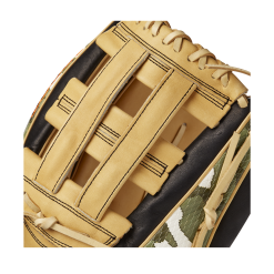 Wilson A2000 Custom Camo SP125 November 2021 Glove Of The Month - 12.5" -Wilson Sales Store WBW100572 4 A2000 Nov GOTM SP125 1225 Black Blonde Camo