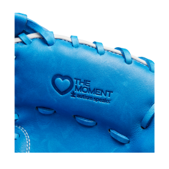 Wilson 2023 A2000 Love The Moment Autism Speaks CM33 Baseball Glove - 33" -Wilson Sales Store WBW100848 7 A2000 C LTM CM33 33 AutismSpeaksBlue