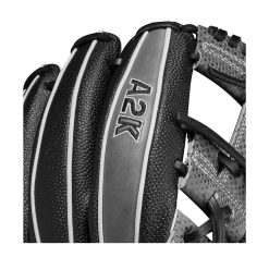 Wilson 2023 A2K SC1787SS Infield Baseball Glove - 11.75" 15 Wilson 2023 A2K SC1787SS Infield Baseball Glove - 11.75" -Wilson Sales Store WBW100892 5 A2K IF 1787SC 1175 BlackSS GreyDimple Grey