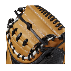 Wilson 2023 A2K M1DSS Baseball Catchers Mitt - 33.5" -Wilson Sales Store WBW100897 4 A2K C M1DSC 335 VintageTan BlackSnakeSS