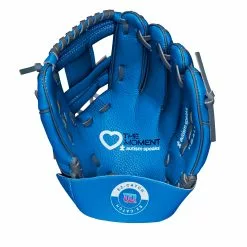 Wilson A200 EZ Catch Autism Speaks Tee Ball Glove - 10" 9 Wilson A200 EZ Catch Autism Speaks Tee Ball Glove - 10" -Wilson Sales Store WBW100908 1 A200 AUTISM EZ CATCH 10 Unisex AutismBlue.png.high res
