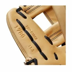 Wilson A2000 1786 Infield Baseball Glove - 11.5" 15 Wilson A2000 1786 Infield Baseball Glove - 11.5" -Wilson Sales Store WBW100969 6 2023 A2000 IF 1786 115 Blonde Blonde Black.png.high res