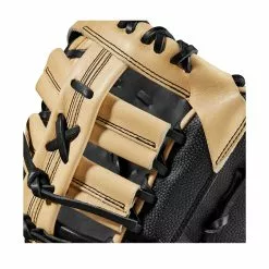 Wilson A2000 1679SS First Base Baseball Mitt - 12.5" -Wilson Sales Store WBW100979 4 A2000 1B 1679SS 125 Black BlackSS Blonde.png.high res