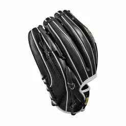 Wilson A2000 SC1786 SpinControl Infield Baseball Glove - 11.5" -Wilson Sales Store WBW100985 3 A2000 IF 1786SC SPIN CONTROL 115 Black White.png.high res
