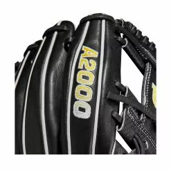 Wilson A2000 SC1786 SpinControl Infield Baseball Glove - 11.5" -Wilson Sales Store WBW100985 5 A2000 IF 1786SC SPIN CONTROL 115 Black White.png.high res
