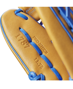 Wilson A2000 Custom 1787 August 2022 Glove Of The Month - 11.75" -Wilson Sales Store WBW101281 6 2022 AUG GOTM 1787 FAN DESIGNED Ta BU
