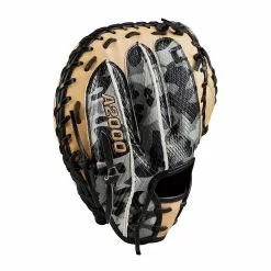 Wilson A2000 Custom CM33SS October 2022 Glove Of The Month - 33" -Wilson Sales Store WBW101283 3 A2000 OCT 2022 GOTM CM33 BLACK CAMO BLONDE.png.high res