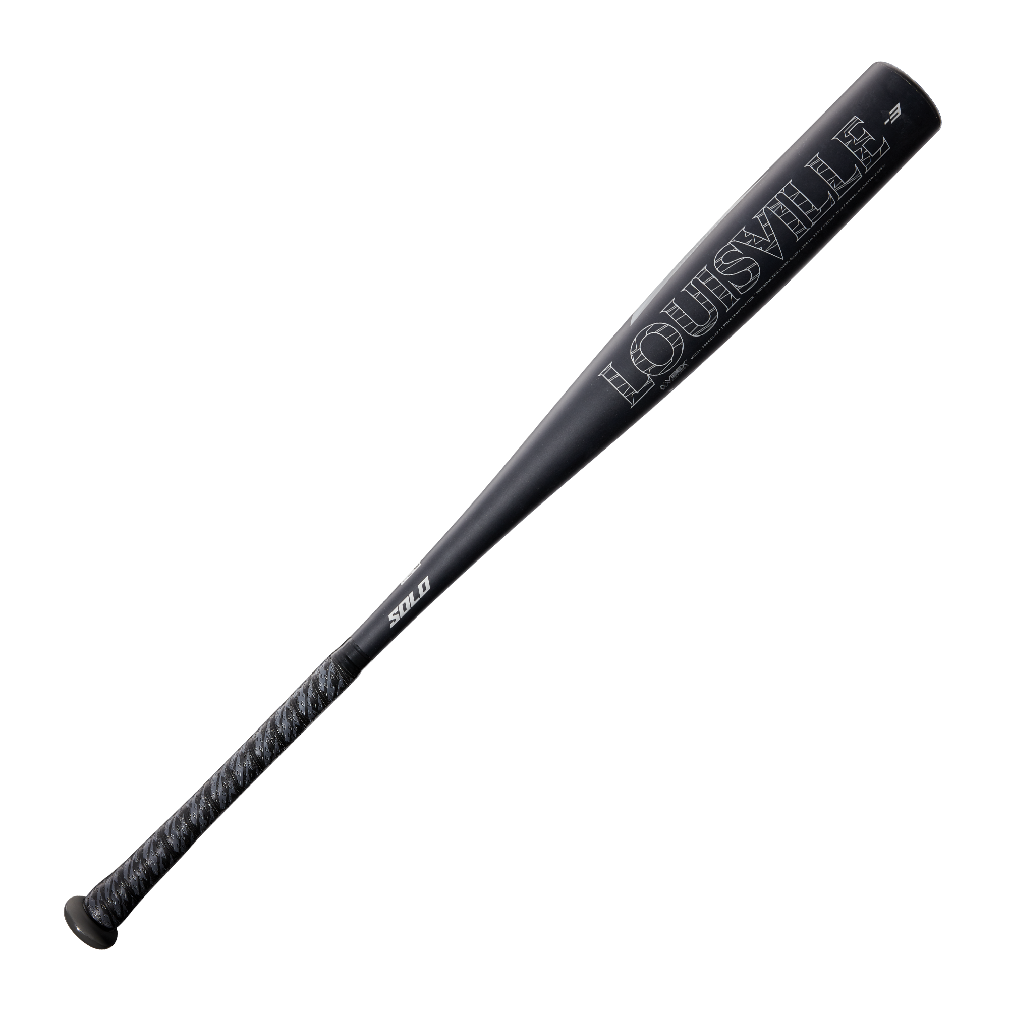 Louisville Slugger 2022 Solo BBCOR Baseball Bat (-3) 4 Louisville Slugger 2022 Solo BBCOR Baseball Bat (-3) - Image 4