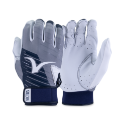Victus Team Youth Batting Gloves 8 Victus Team Youth Batting Gloves -Wilson Sales Store YotuhTeamBattingGlovesGray Navy