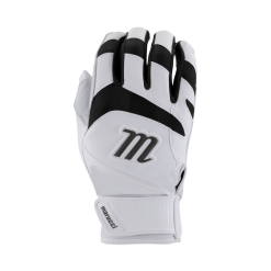 Marucci Youth Signature Batting Gloves -Wilson Sales Store YouthSignatureWhite Black