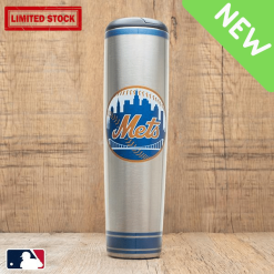 Dugout Mugs New York Mets Metal Dugout Mug | Stainless Steel Baseball Bat Mug