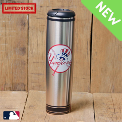Dugout Mugs New York Yankees Metal Dugout Mug | Stainless Steel Baseball Bat Mug