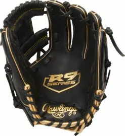 Rawlings R9 R9204-2BG Infield Glove - 11.5" -Wilson Sales Store r91152